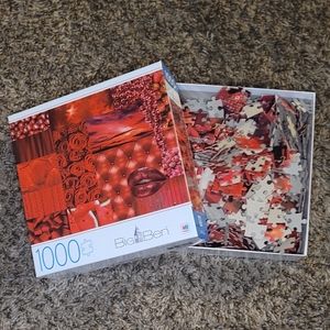 🧩 Puzzle 🧩 Red Big Ben 1000 Piece